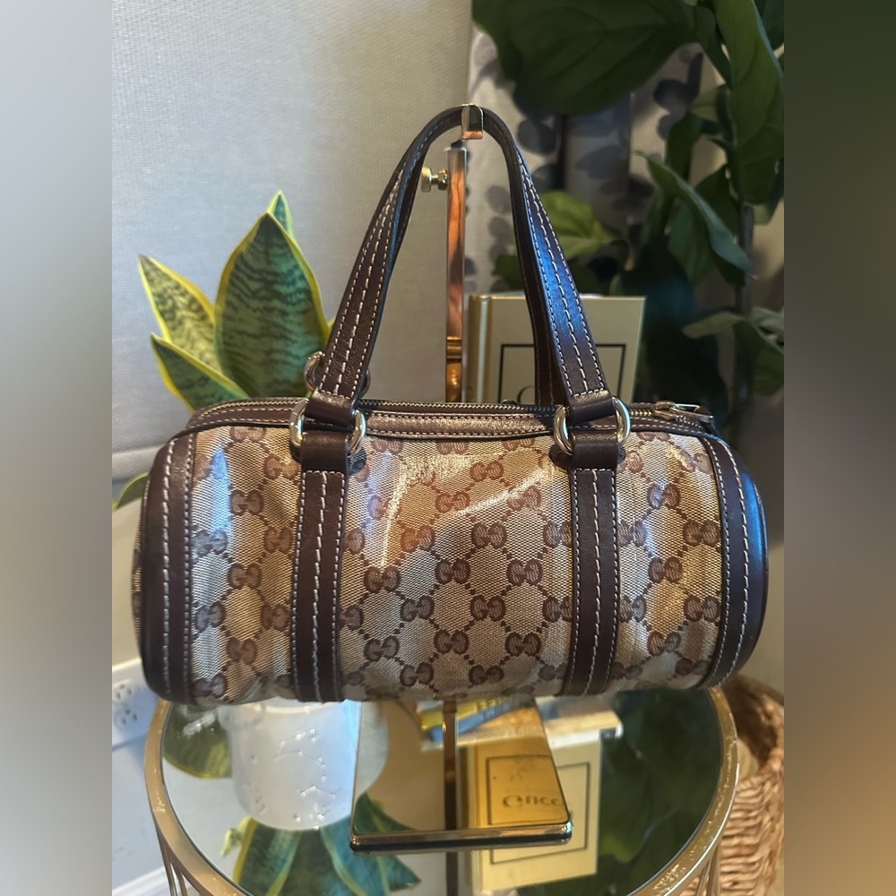 Gucci Duchessa Mini Boston Bag with Unbranded Crossbody Strap - Picture 7 of 12